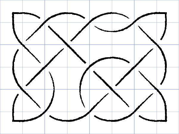 Modified Celtic grid